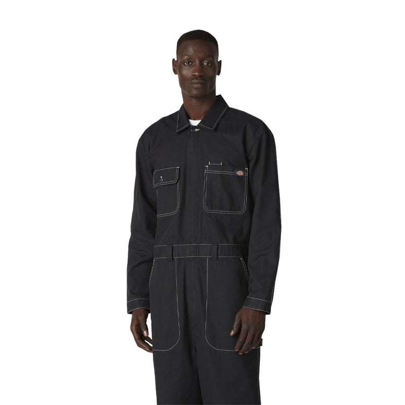 Dickies - Men's Reworked Long Sleeve Twill Coverall (TVR01BKX