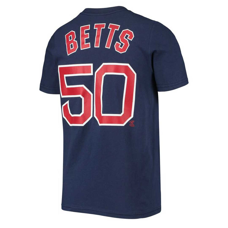 OUTERSTUFF MOOKIE BETTS BOSTON RED SOX #50 MLB T SHIRT YOUTH XL