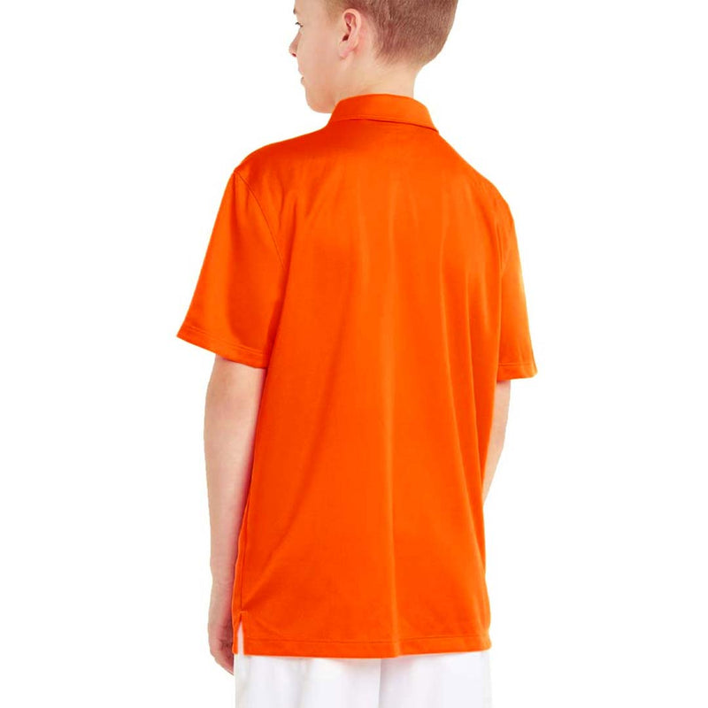 Boys orange polo sale