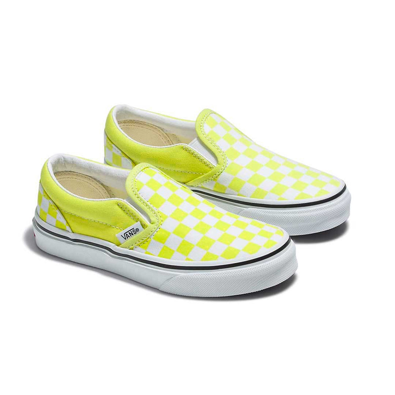 Kids yellow hotsell slip on vans