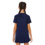 Asics - T-shirt à manches courtes de tennis pour filles (junior) (2044A030 400) 