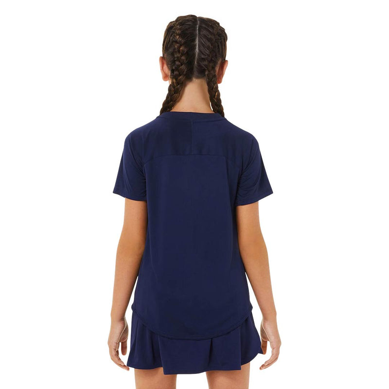 Asics - Girls' (Junior) Tennis Short Sleeve T-Shirt (2044A030 400)