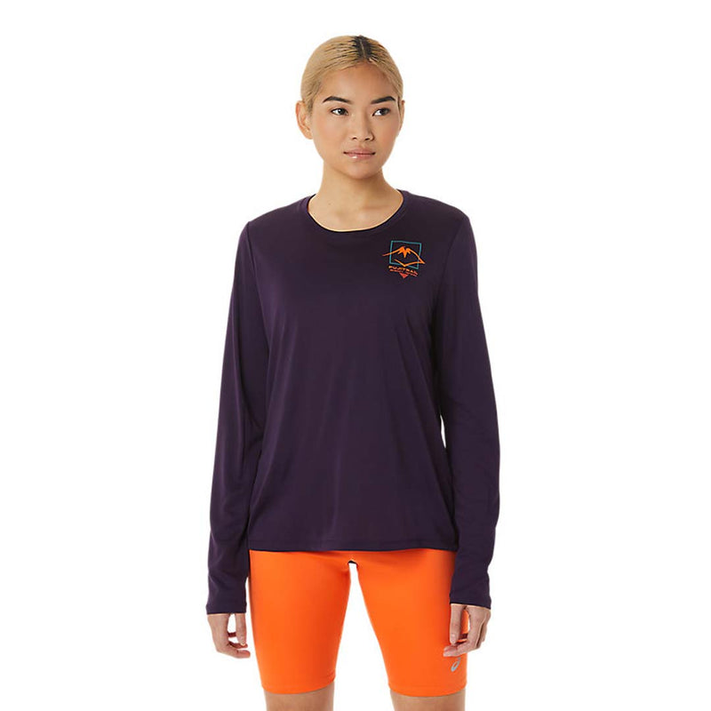 Asics - Women's Fujitrail Logo Long Sleeve Top (2012C710 500)