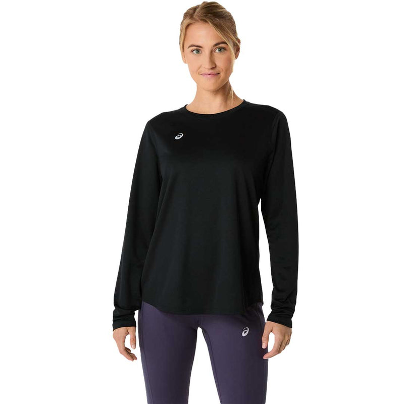 Asics - T-shirt d'échauffement à manches longues pour femme (2052A117 90)