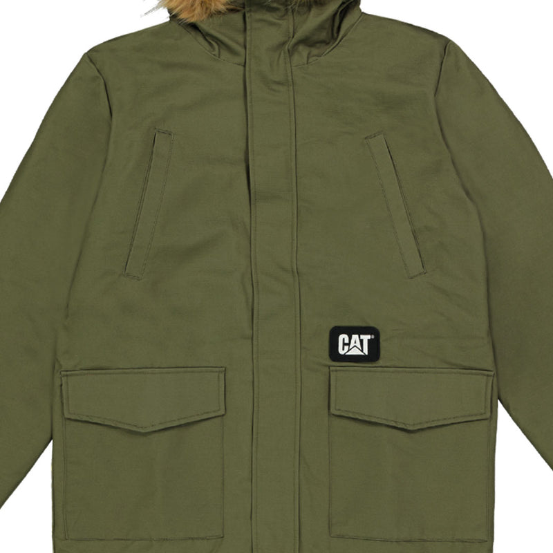 CAT (Caterpillar) - Parka à capuche en fourrure pour hommes (7040025 12079) 