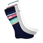 Chaps - Men's 3 Pack Crew Socks (CMC215PK NVAST)