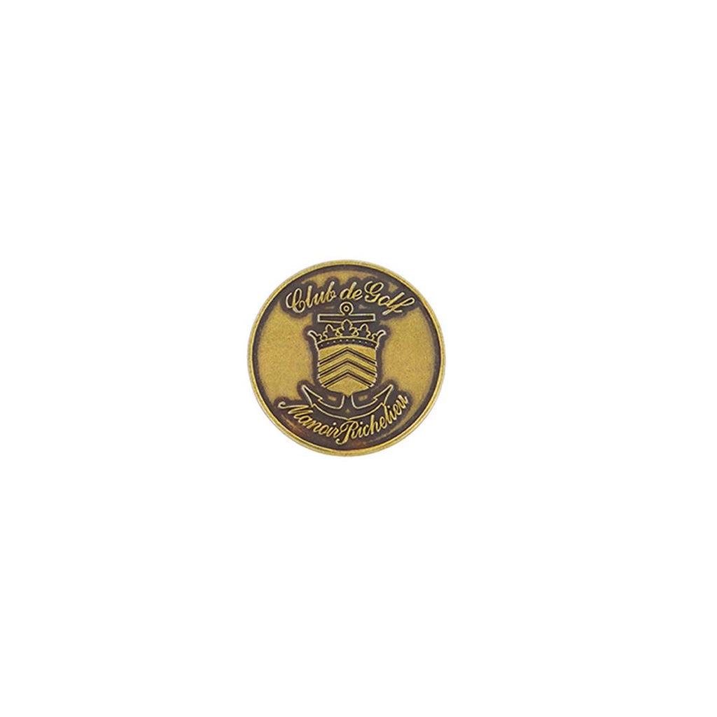 ahead - Club De Golf Fairmont Le Manoir Richelieu Ball Markers (BM4R CPSTOR 2 - BRASS)