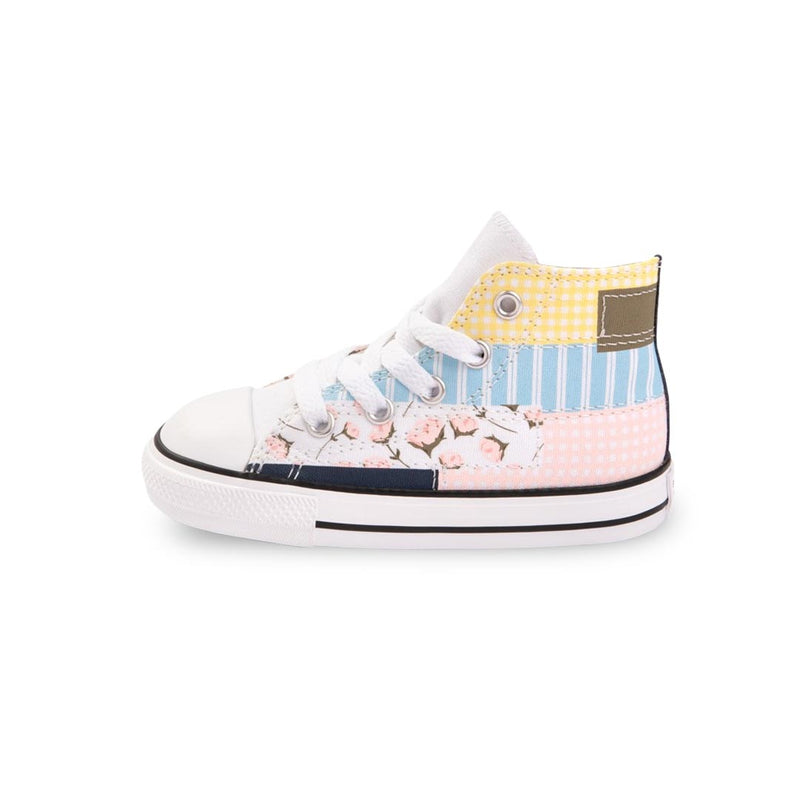 Converse - Chaussures montantes Chuck Taylor All Star pour enfants (bébés) (A09741C)