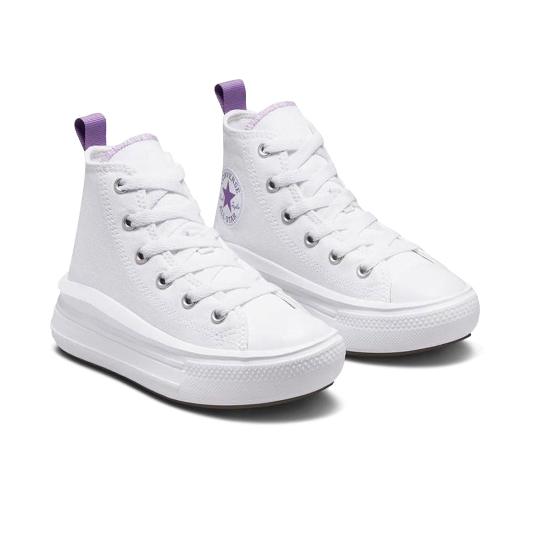 Converse Kids Junior Chuck Taylor All Star Move High Top Shoes A SVP Sports