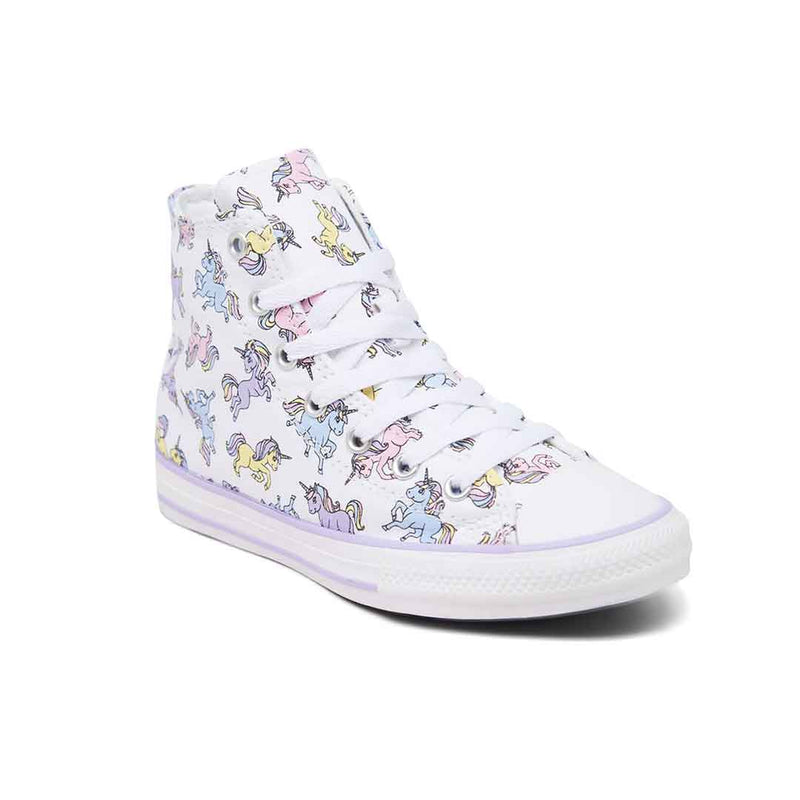 Girls hotsell neon converse