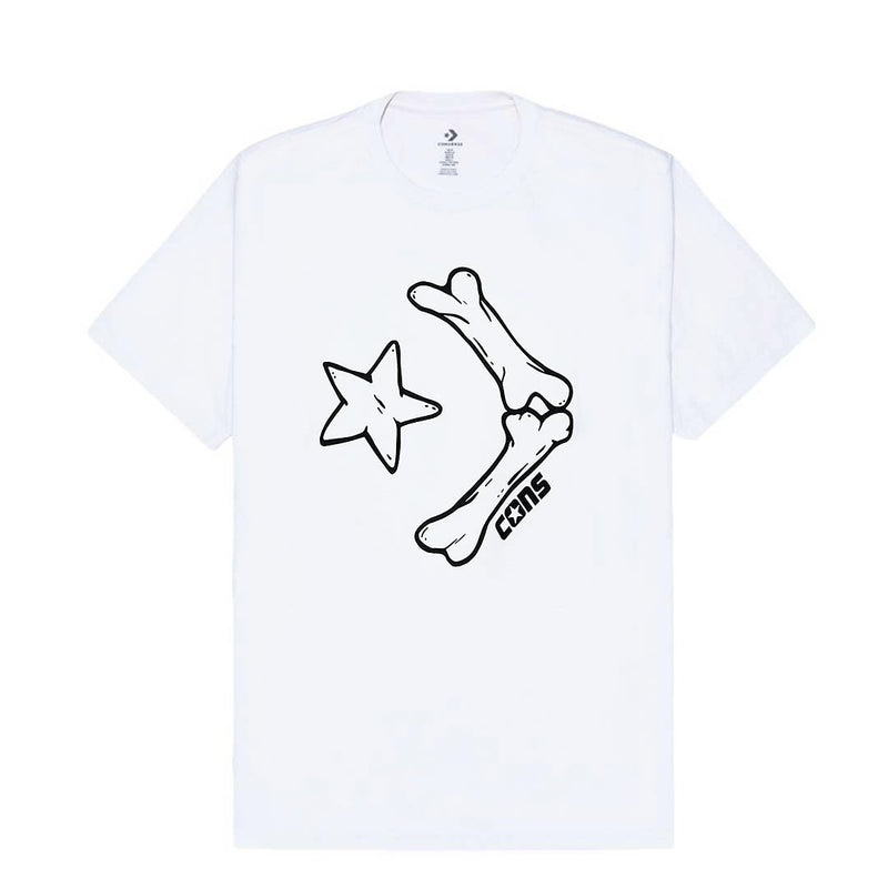 Converse - T-shirt graphique Bones pour hommes (10026059 A01) 