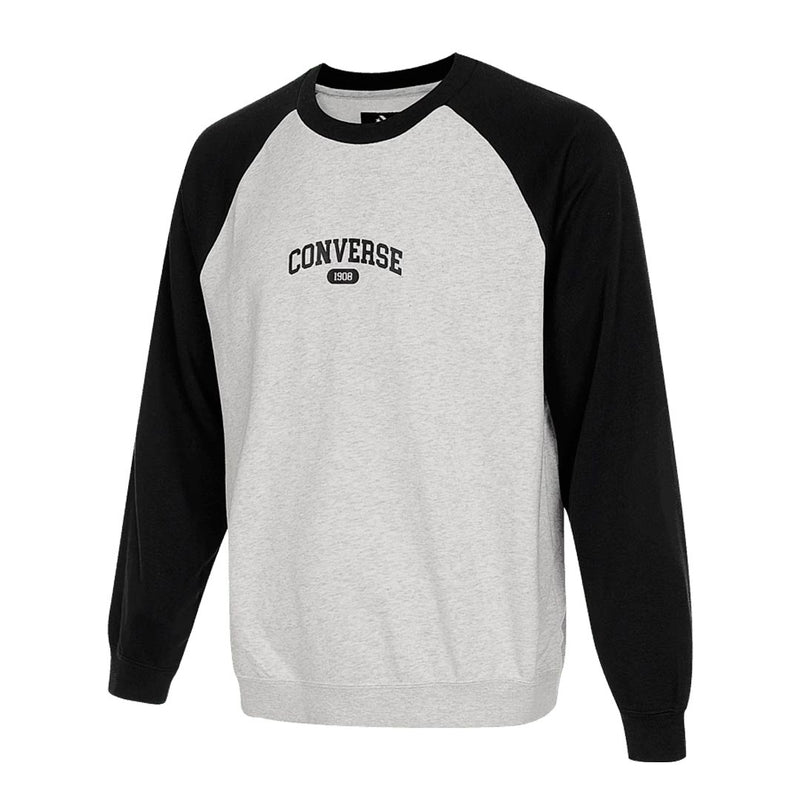 Converse - Men's Retro Chuck Raglan Crewneck Sweatshirt (10027641 A03)