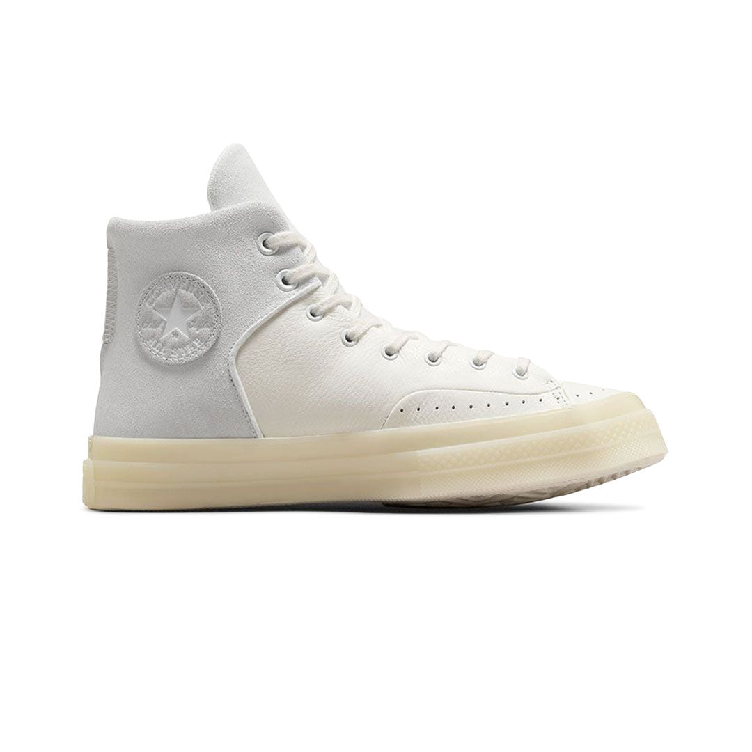 Converse Chuck 70 Marquis Leather in Vintage White Moonbathe Grey