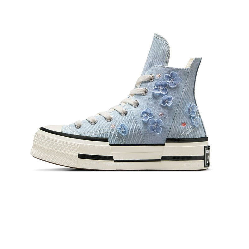 Converse - Unisex Chuck 70 Plus 3D Flowers High Top Shoes (A09802C)