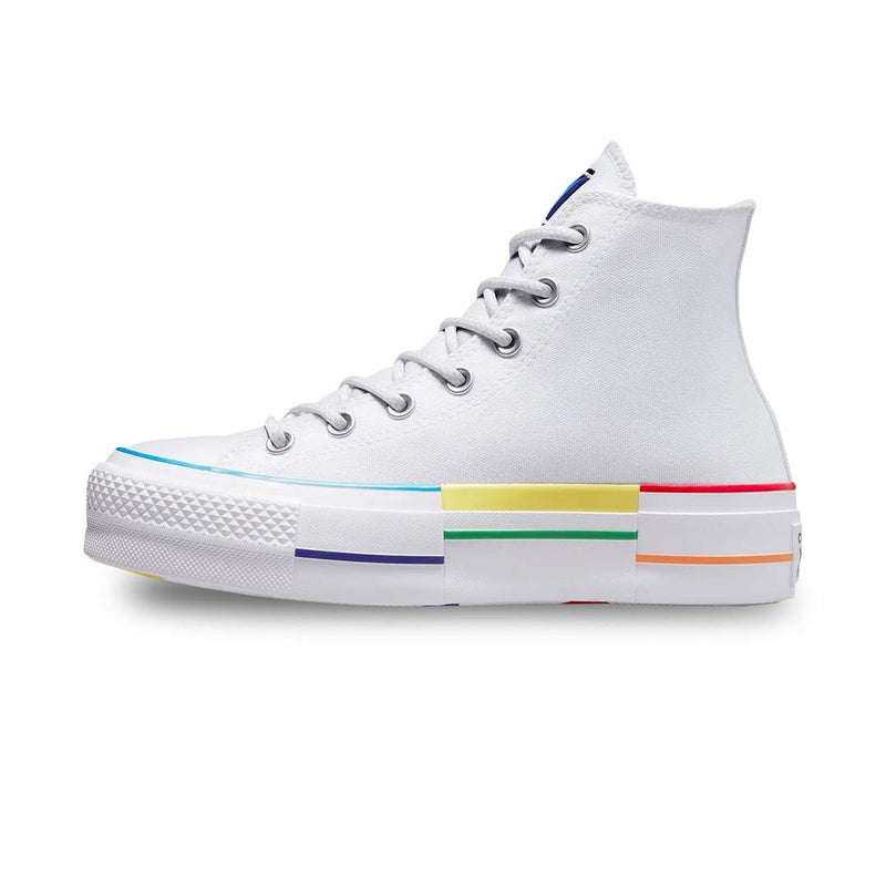 Converse - Chaussures montantes unisexes Chuck Taylor All Star Pride Lift (A06031C)