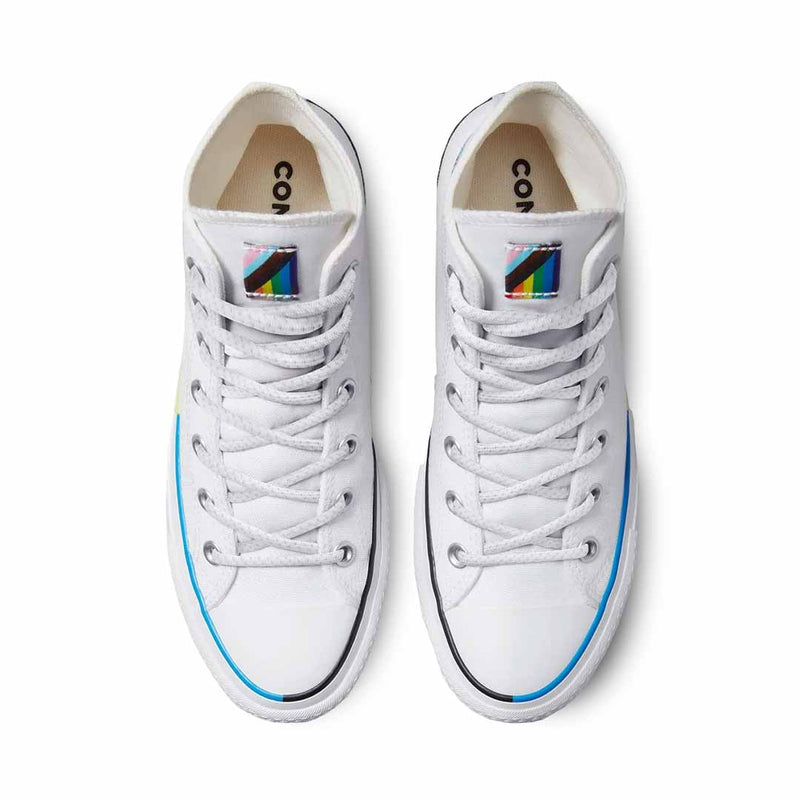 Converse - Chaussures montantes unisexes Chuck Taylor All Star Pride Lift (A06031C)