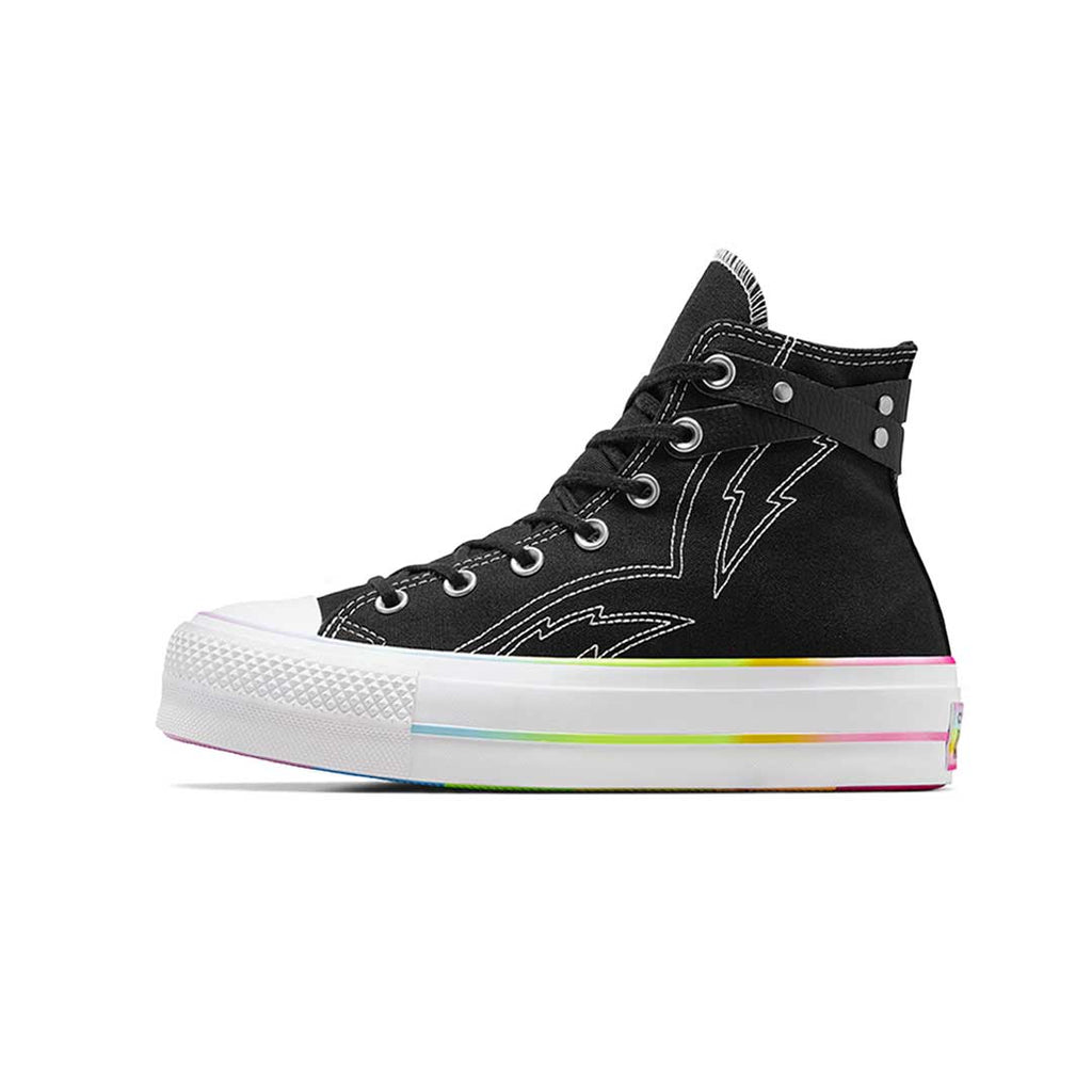 Converse - Unisex Chuck Taylor All Star Lift Platform Pride High Top Shoes (A10218C)