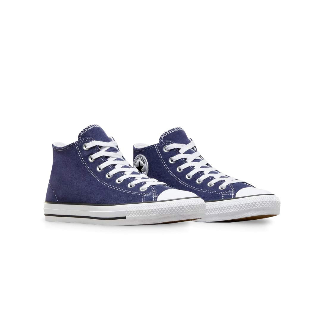 High top suede converse best sale