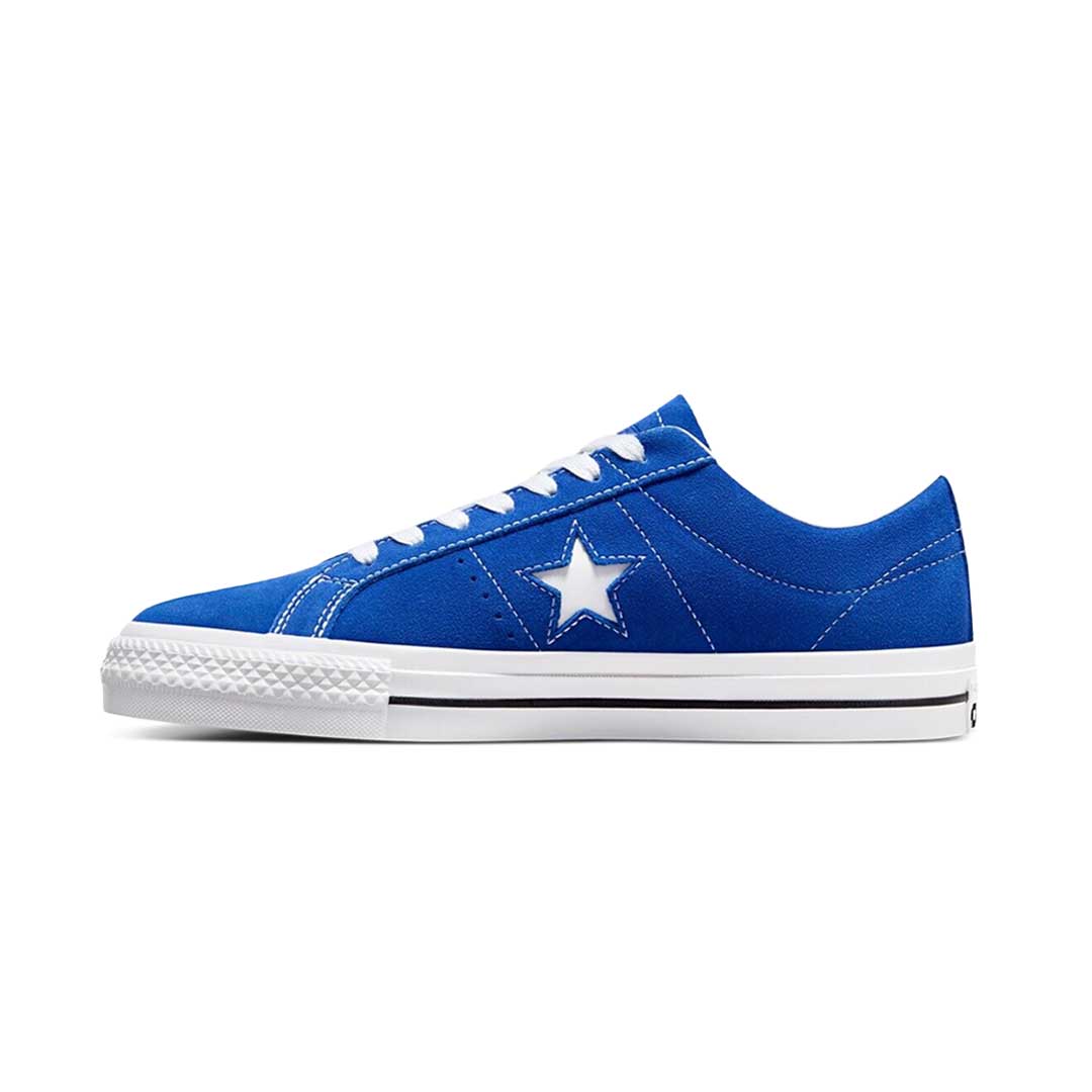 Converse Unisex CONS One Star Pro Suede Shoes A07898C Blu Wht M5