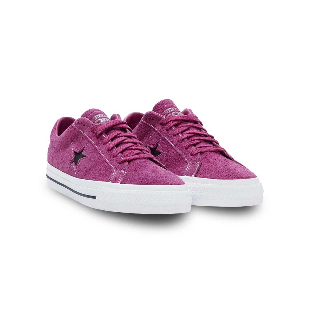 Converse purple suede online