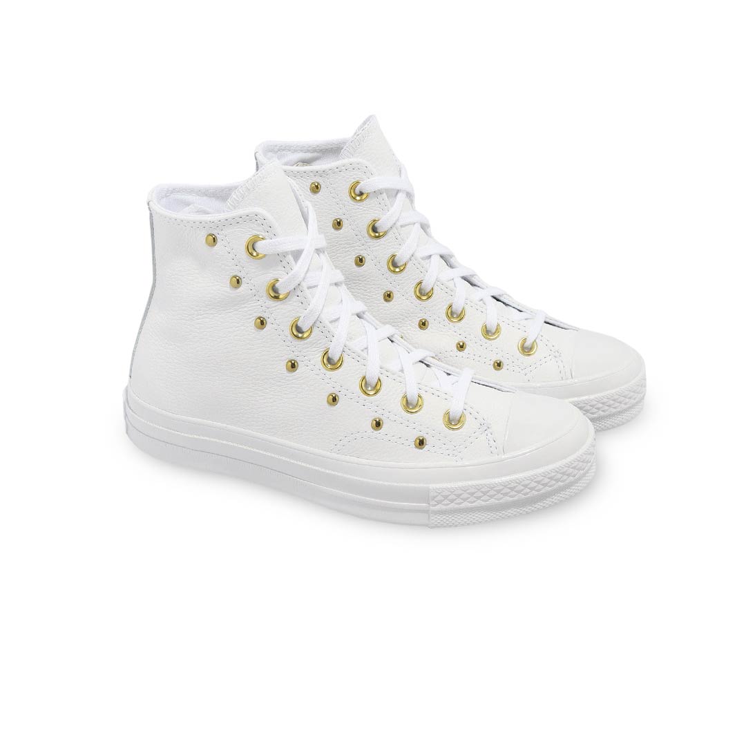 Gold converse high top online