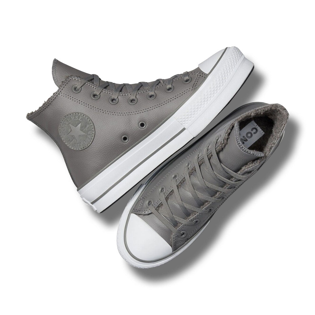 Grey high top converse womens online