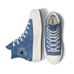 Converse - Women's Chuck Taylor All Star Lift Platform Denim High Top Shoes (A12045C)