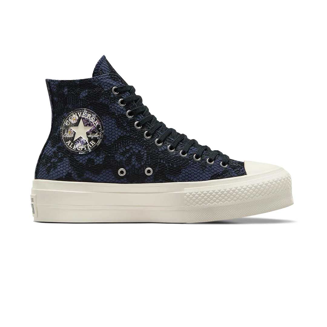 Converse Women s Chuck Taylor All Star Lift Platform Floral Lace Hig SVP Sports