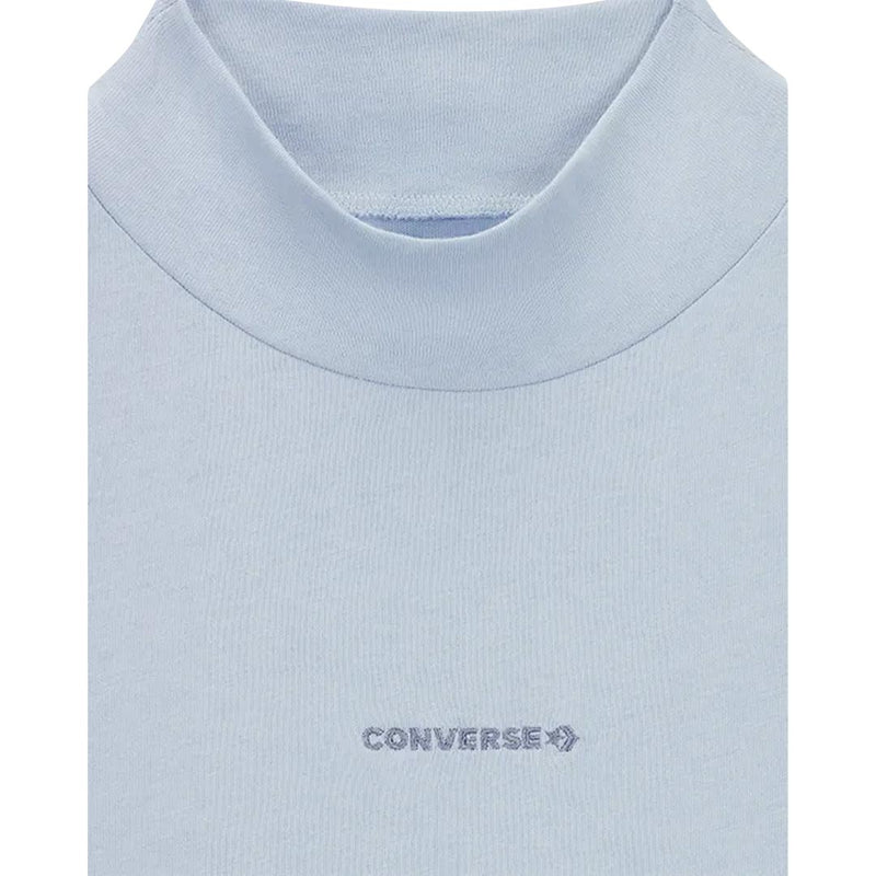 Converse - T-shirt à manches courtes pour femme avec logo (10026577 A01) 