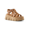 Cougar - Women's Antony Luxmotion Leather Wedge Sandals (ANTONY-TAN)