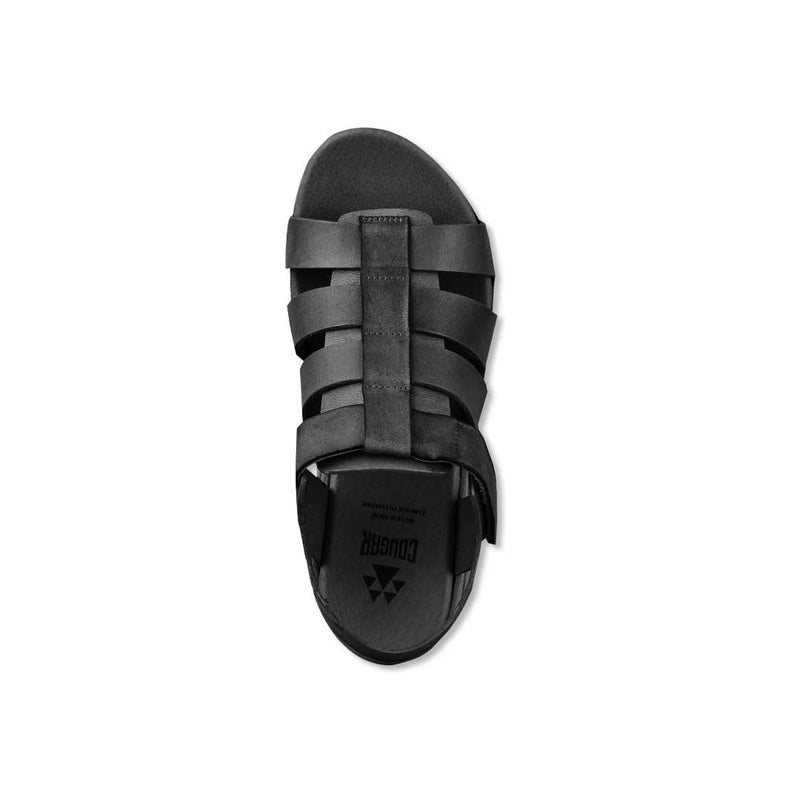 Cougar - Women's Antony Luxmotion Leather Wedge Sandals (ANTONY-BLK)