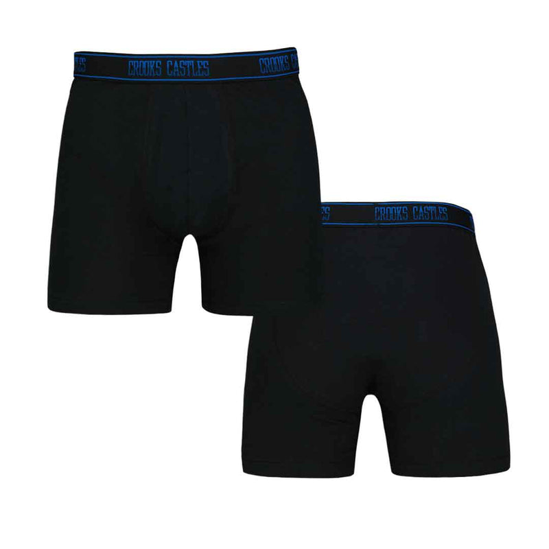 Crooks &amp; Castles - Lot de 3 boxers pour hommes (UMCC036-TGR) 