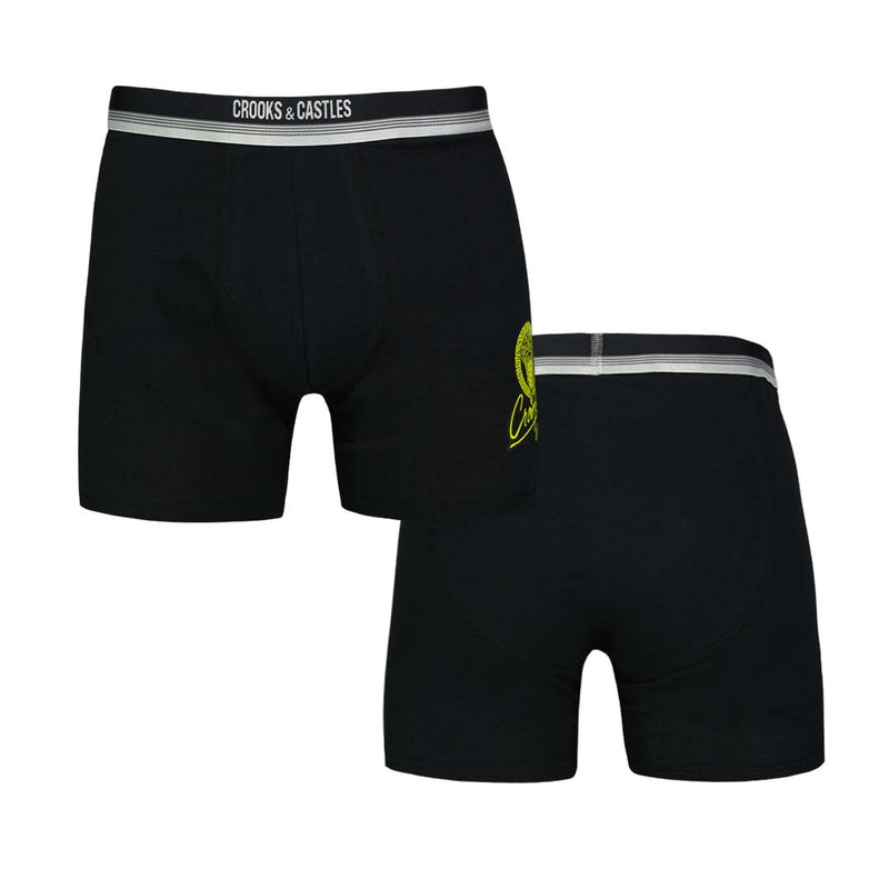 Crooks & Castles - Men's 3 Pack Boxer Brief (UMCC037-ESB)