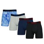 Crooks &amp; Castles - Lot de 4 boxers pour hommes (UMCC006-HFQM) 