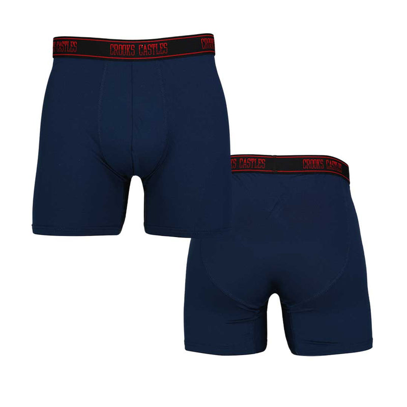 Crooks & Castles - Men's 4 Pack Boxer Brief (UMCC006-HFQM)