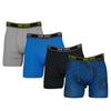 Crooks &amp; Castles - Lot de 4 boxers pour hommes (UMCC006-IMBL) 