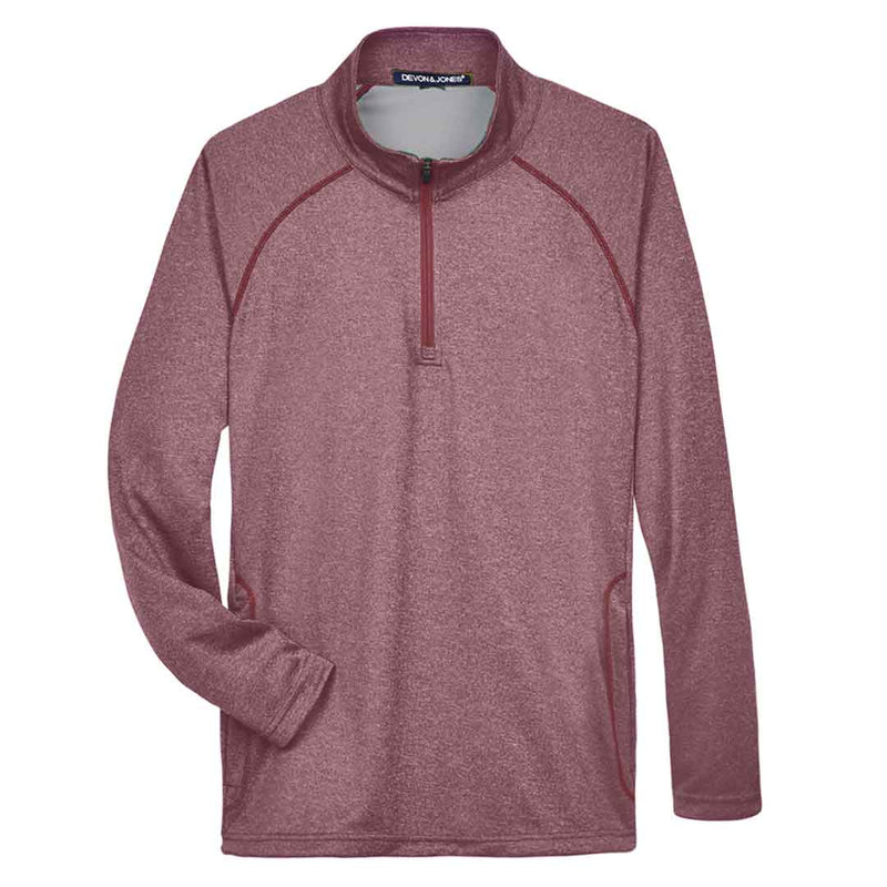 Devon & Jones - Men's 1/4 Zip Tech Shell Pullover (DG440 BH)