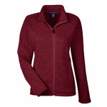 Devon & Jones - Women's Melange Fleece Jacket (DG793W BB)