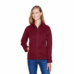 Devon & Jones - Women's Melange Fleece Jacket (DG793W BB)