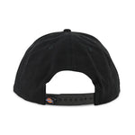 Dickies - Men's Canvas Flat Bill Cap (WHR58BK)