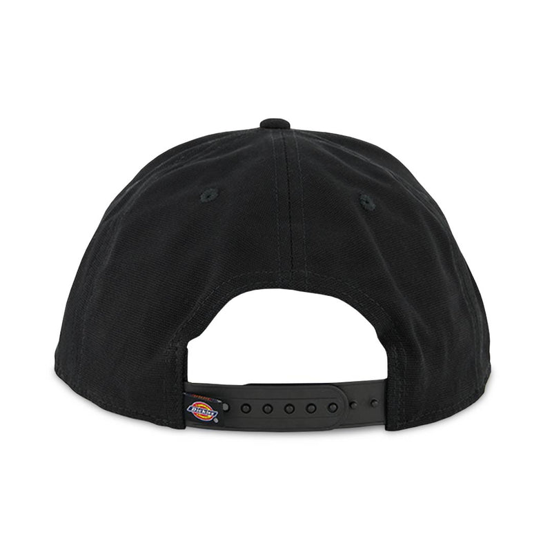 Dickies - Men's Canvas Flat Bill Cap (WHR58BK)