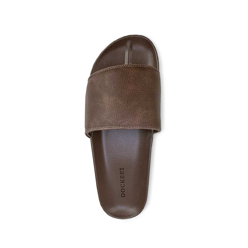 Dockers - Men's Beach Slides (FMS3770ADK BRN)