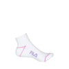 FILA - Girls' 6 Pack 1/4 Socks (FW0101 COMBO2)