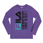 FILA - Kids' (Junior) Graphic Long Sleeve T-Shirt (82FB40 EP7)