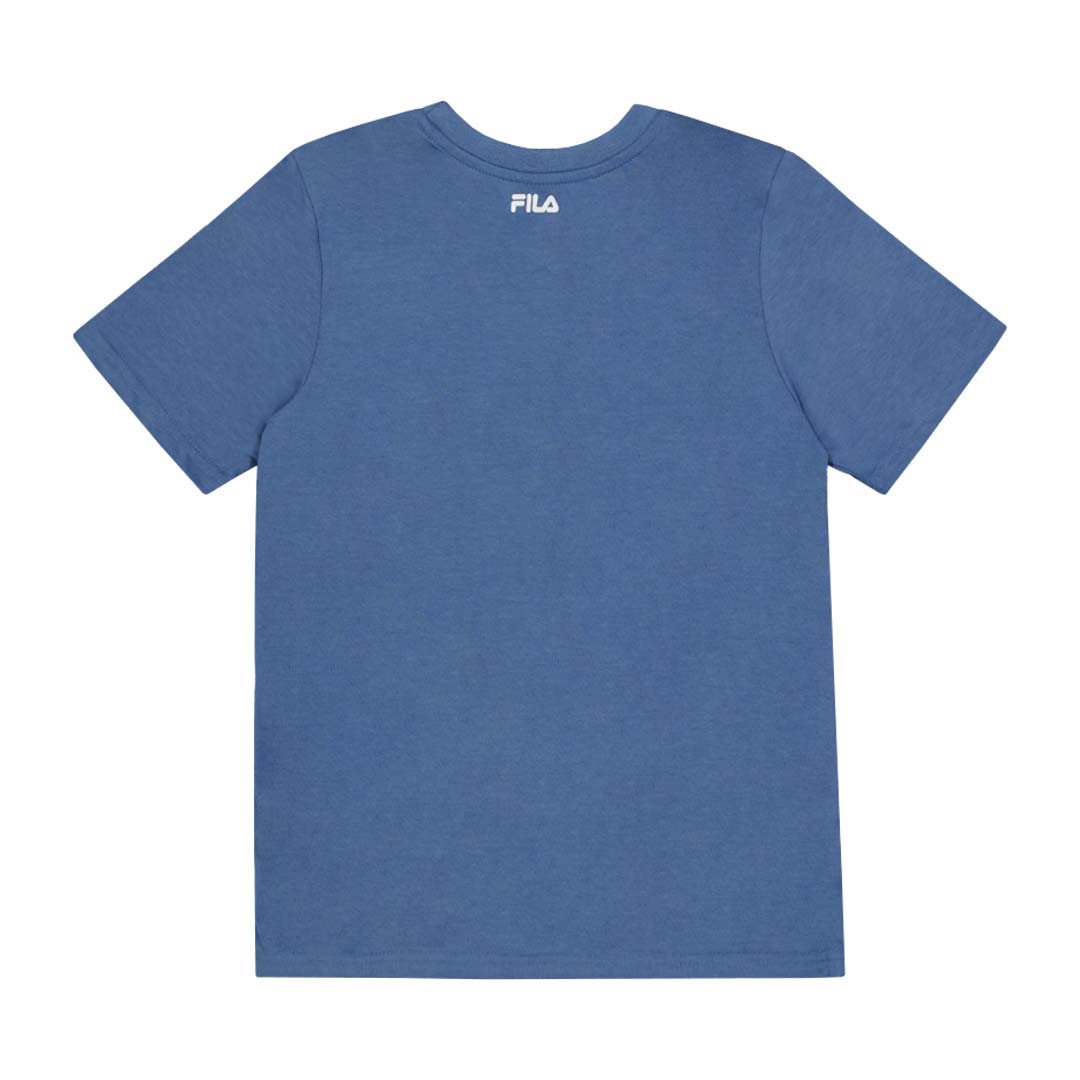 FILA Kids Junior Graphic T Shirt 82FC21 BLU