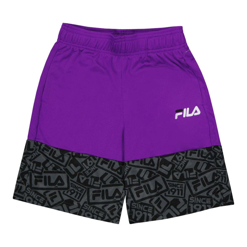 FILA - Short AOP en maille pour enfants (junior) (81FA88 PUR) 