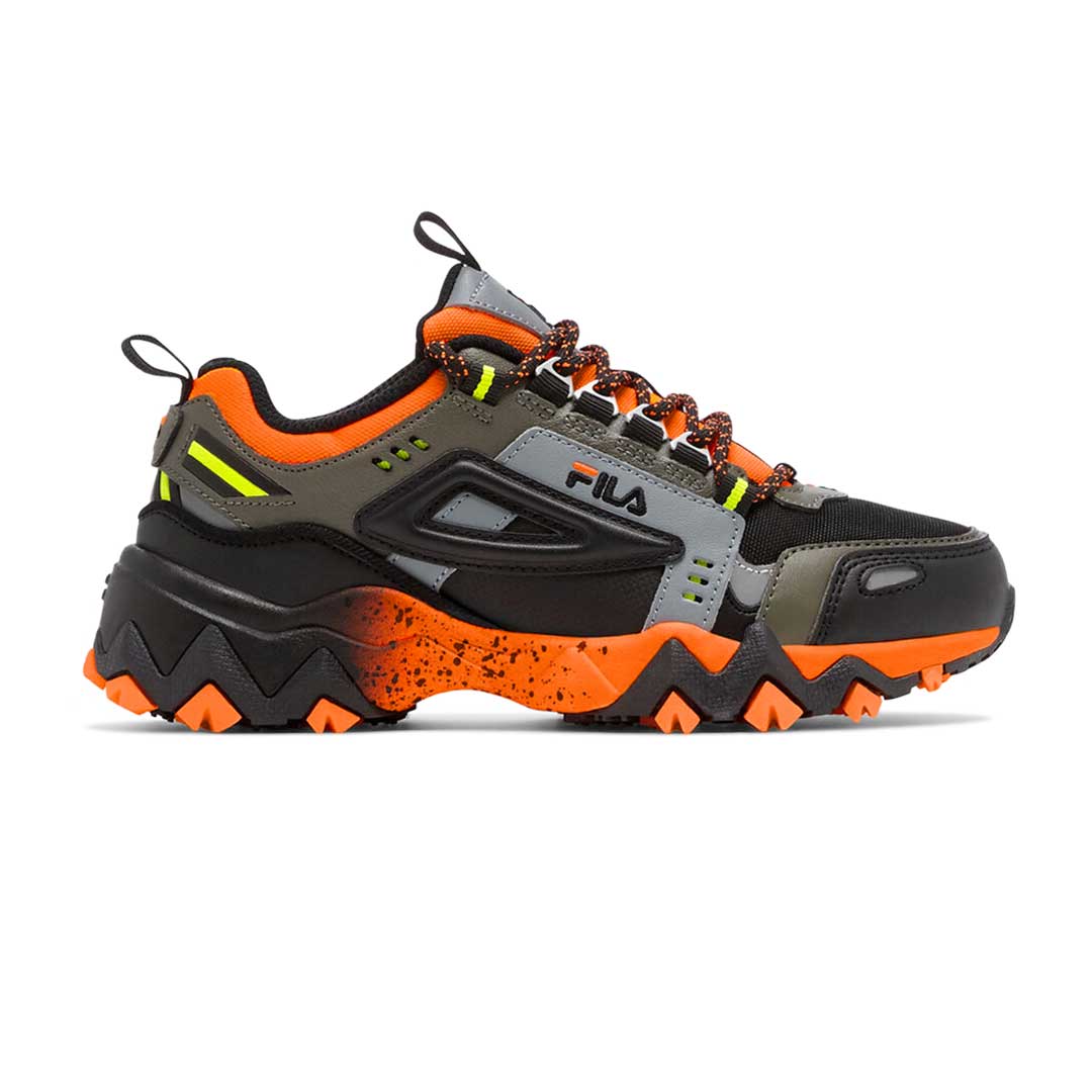 FILA Kids Preschool Oakmont TR Shoes 3JM01580 865 Blk Multi 11.5