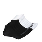 FILA - Lot de 10 chaussettes basses en tricot plat pour hommes (FW2023 WHTBLK) 