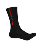 FILA - Lot de 3 chaussettes athlétiques pour hommes (FW0125 BLKRED)