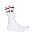 FILA - Lot de 3 paires de chaussettes Athletic Lifestyle Crew pour hommes (FW0122)